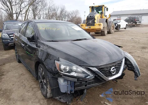 2019 Nissan Sentra Sr из США, поврежденный, VIN 3N1AB7AP2KY350406
